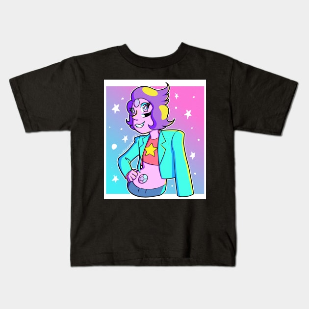 Rainbow Quartz 2.0 Kids T-Shirt by Sophiesans